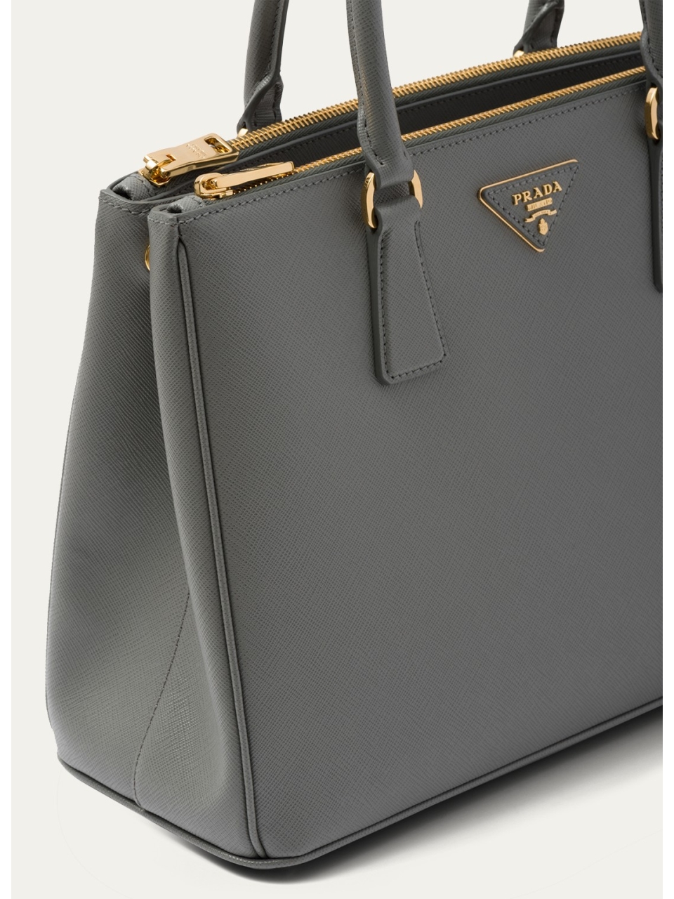 Большая сумка Prada Galleria из сафьяновой кожи Prada